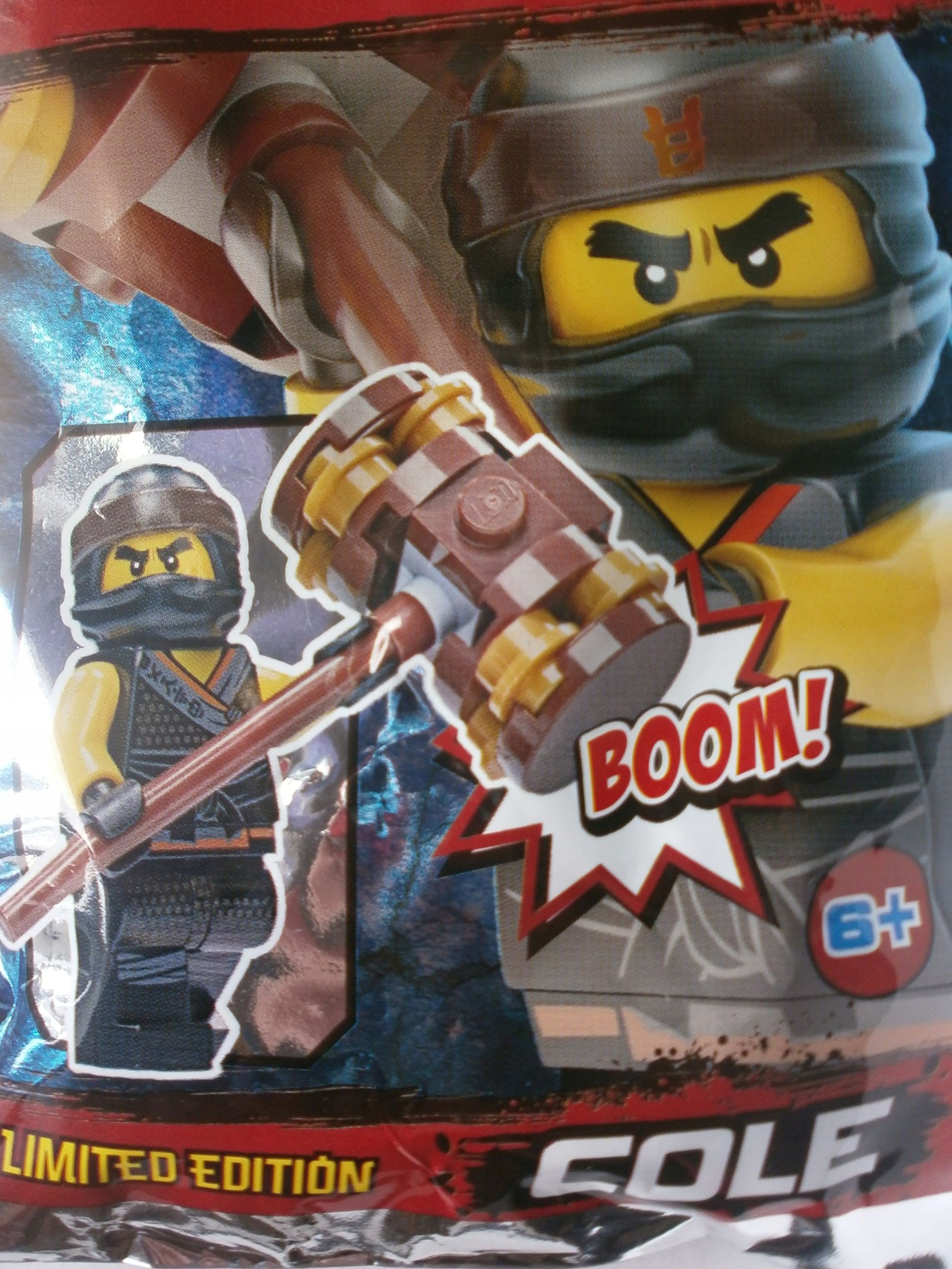 LEGO NINJAGO- COLE z młotem Marka LEGO