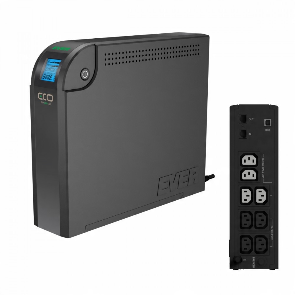 

Zasilacz Ups Eco 800 LCD ECO800LCD