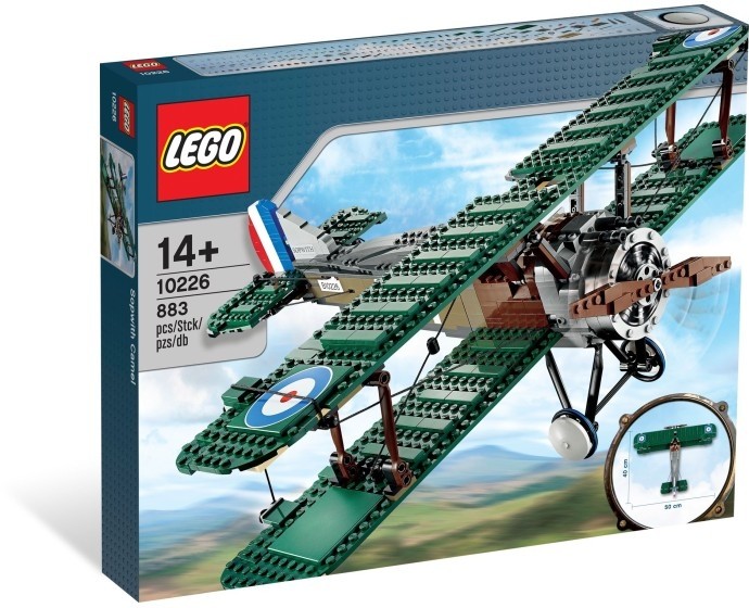 Klocki Lego Creator Expert Zestaw Samolot Sopwith Camel 10226