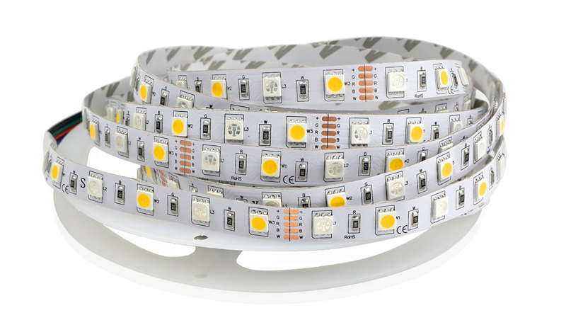 

Taśma 5050 IP20 300 Led 5m 3w1 RGB+b.ciepła Rgb+w