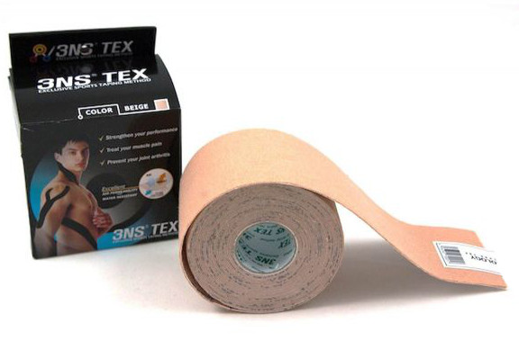 

Plastry 3NS Tejpy Kinesiology taśmy Taping Tex beż