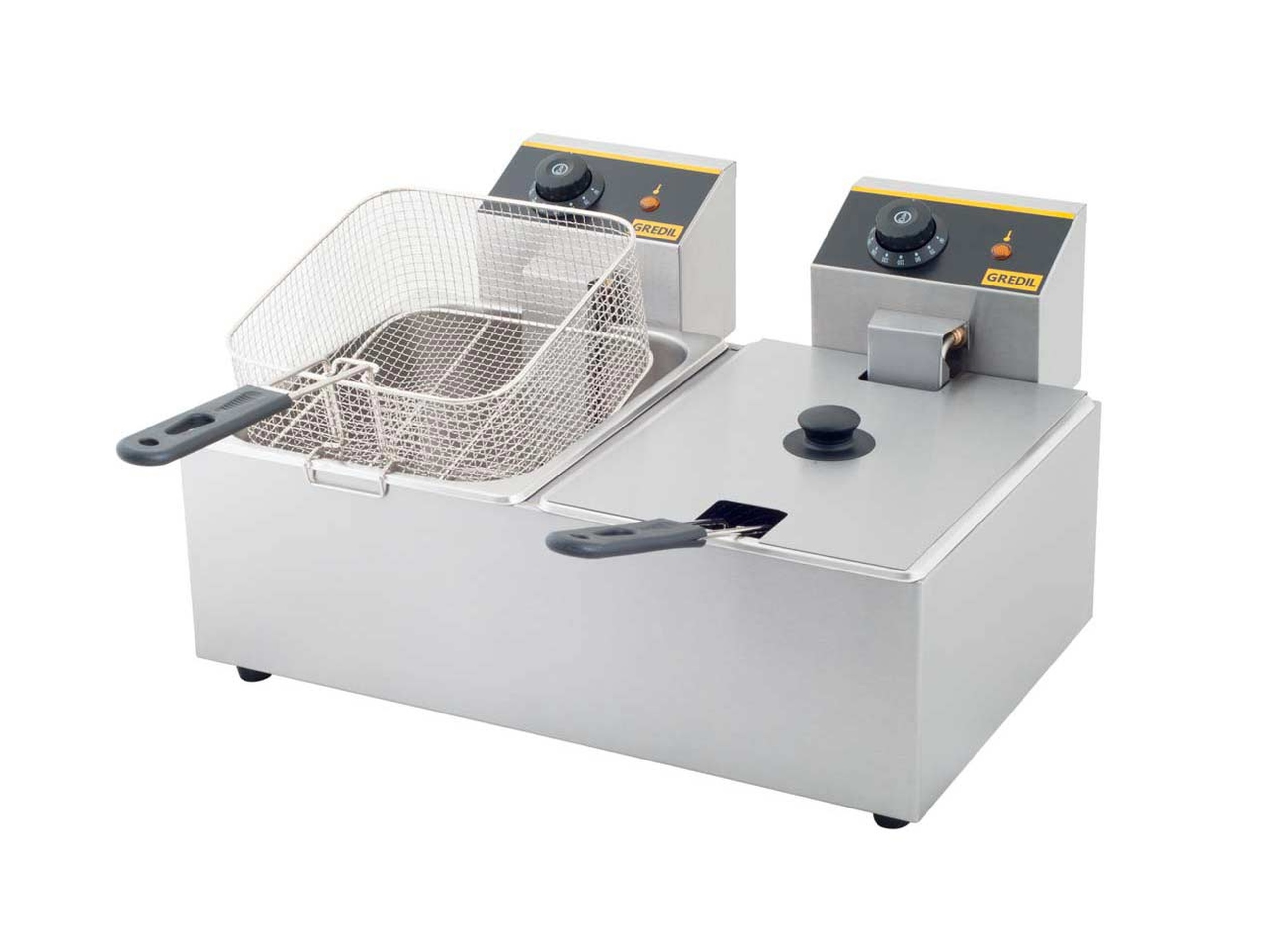 

Frytownica Urządzenie Do Smażenia Frytek 2x5L Fv