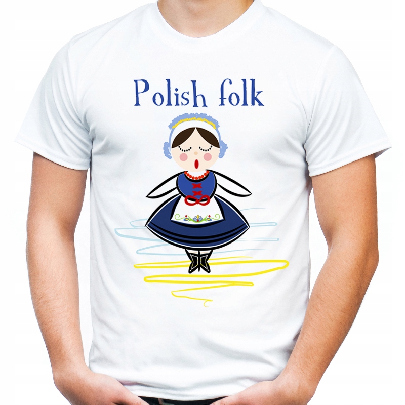 

Koszulka t-shirt polish folk folkowa z Polski -s