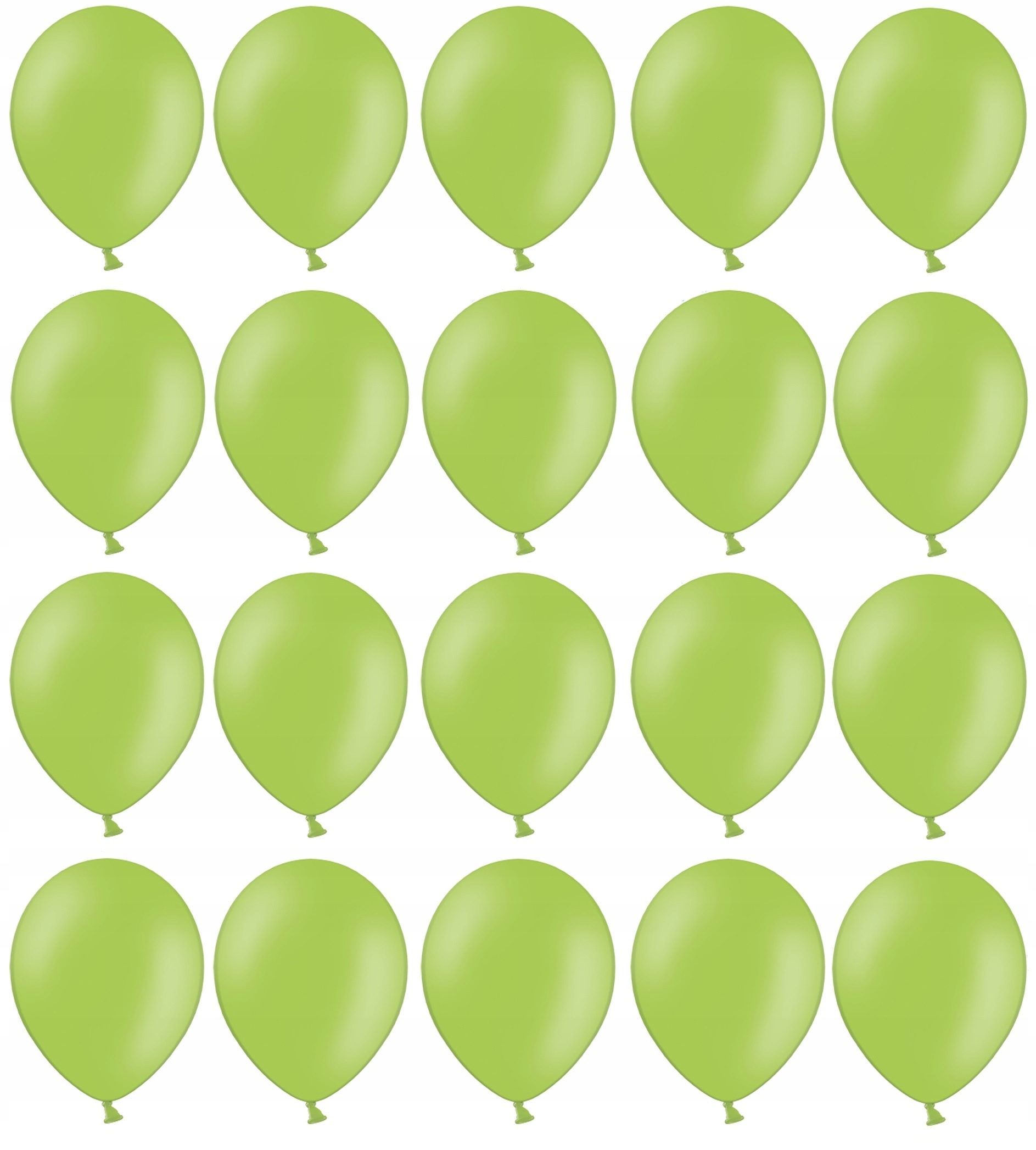 

Balony Limonkowe 25cm Pastelowe 20szt ślub party