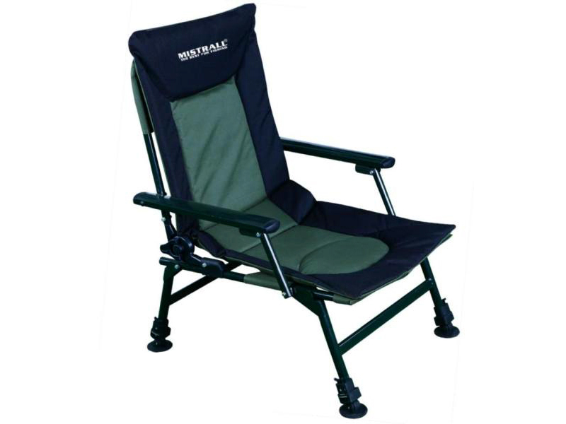 Mistrall Wędkarski Fotel Karpiowy AM6008849- Zielony