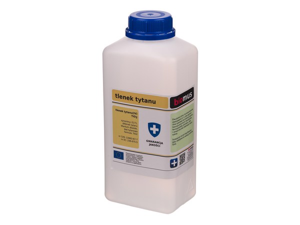 

Tlenek Tytanu biel tytanowa 1kg Biomus