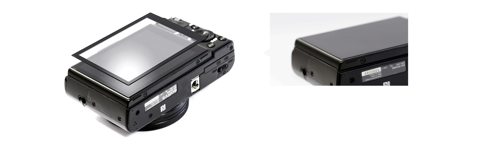 Bezklejowa osłona LCD 4G LARMOR Nikon Z5 / Z6 / Z6II / Z7 / Z7II / Z8 / Z9 Model Larmor Z6 Z7