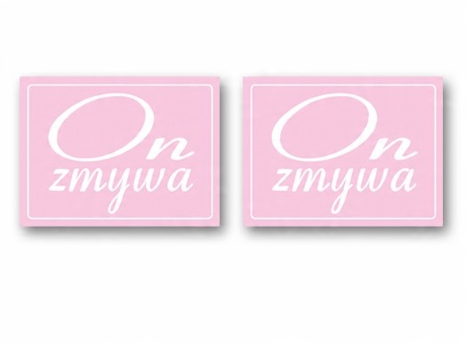 

Naklejki na pod buty dla męża i żony na ślub N9
