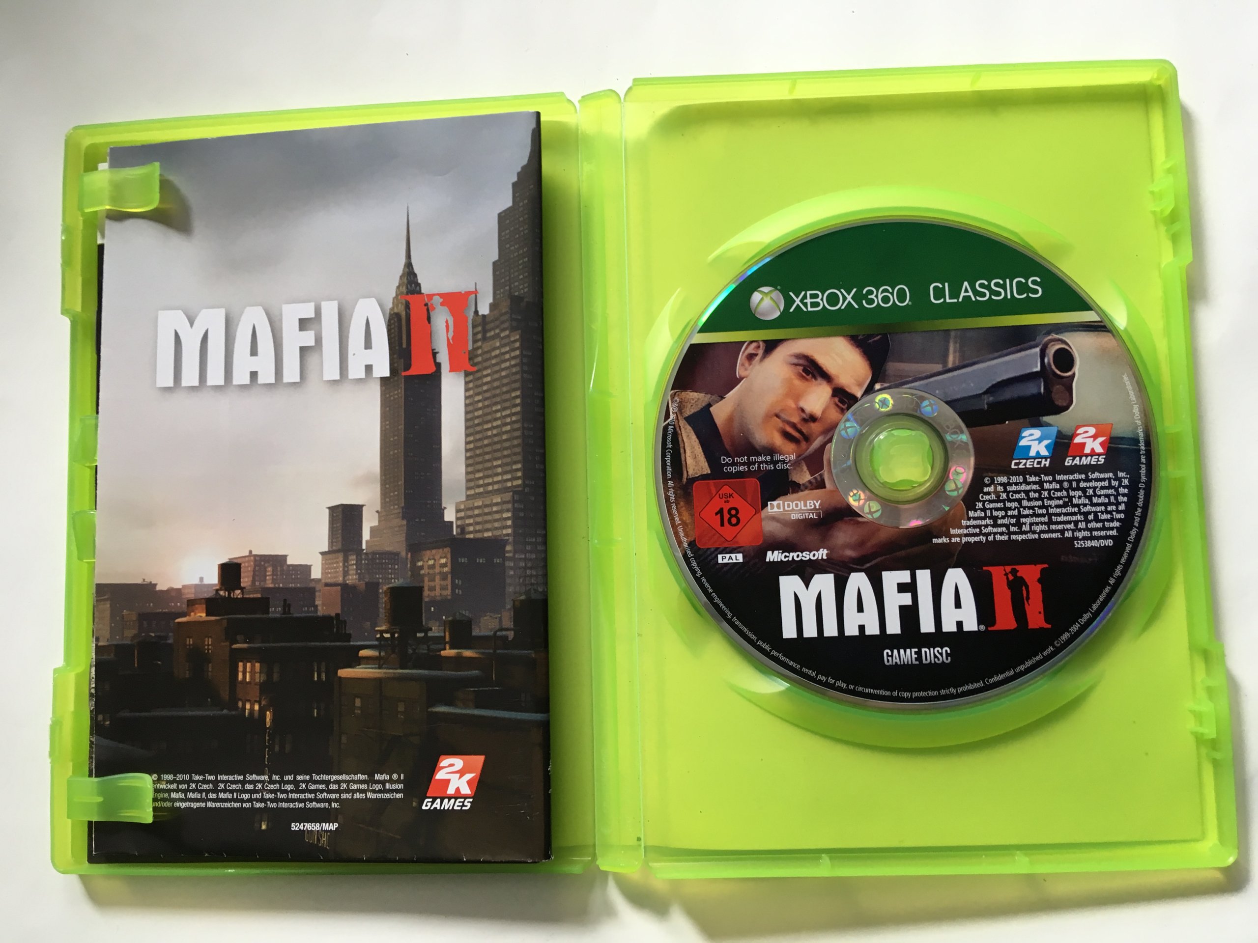 Mafia II 2 GotY + карта x360 multi - docom.com.ua