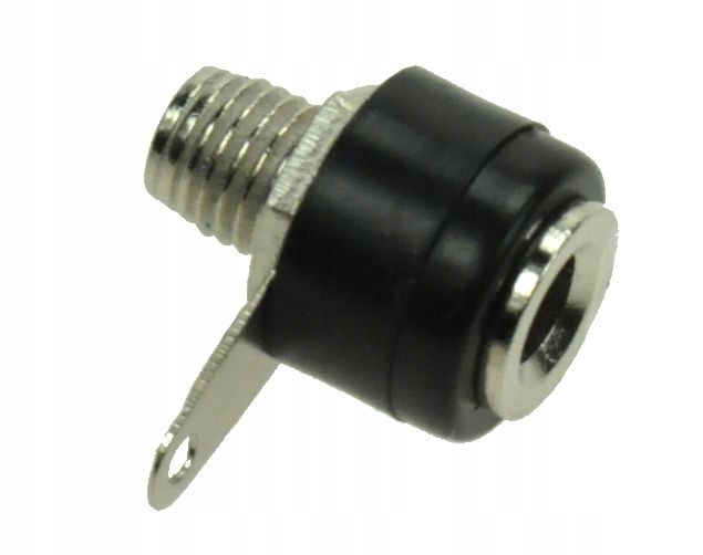

Gniazdo bananowe 4mm czarne lutowane