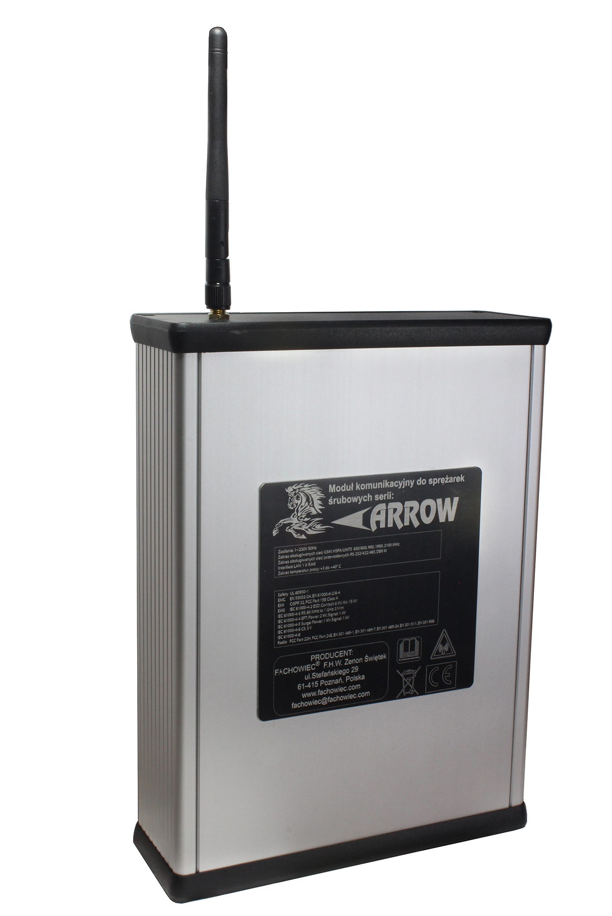 Kompresor śrubowy ARROW 11 kW 1600 l/min 96m3/h Napięcie zasilania 400 V