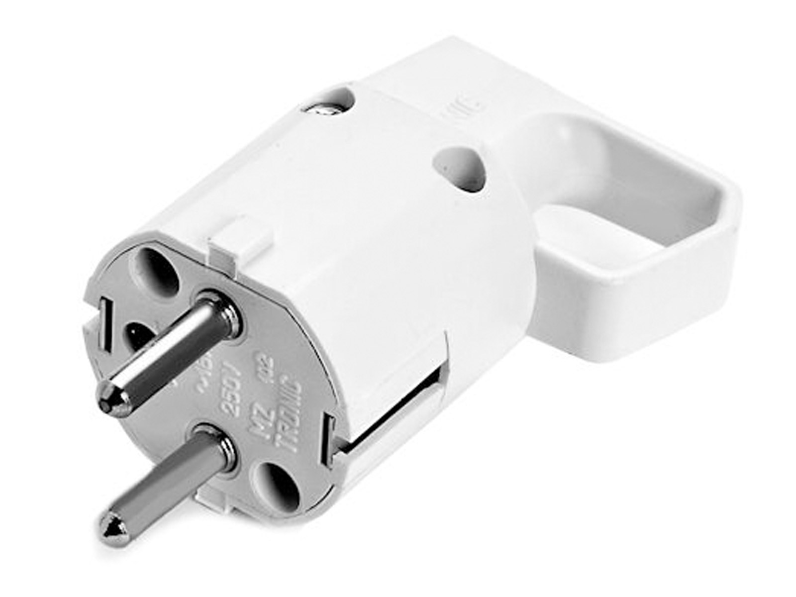 

Wtyczka Z Uchwytem Z Uziemieniem 16A 250V Biała