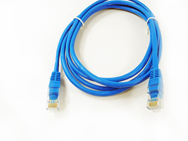 

kabel sieciowy patch cord RJ45 Utp 1,0m Niebieski