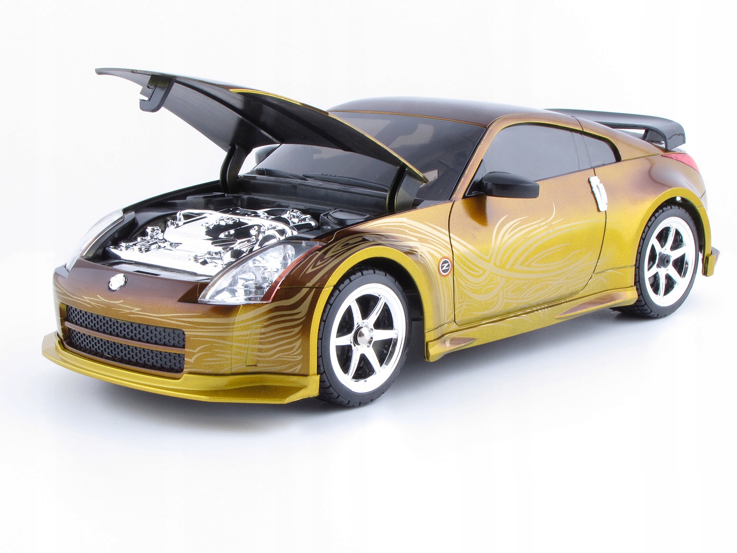 NISSAN 350Z UNOSZONA MASKA NIKKO FAST AND FURIOUS Materiał Plastik