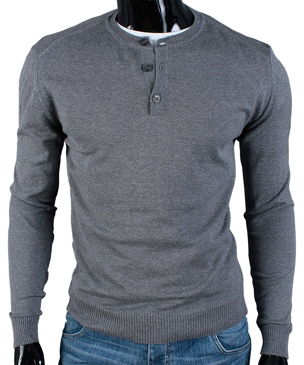 

Sweter Męski Bawełna CD03 Szary__L_PRODUKT_PL