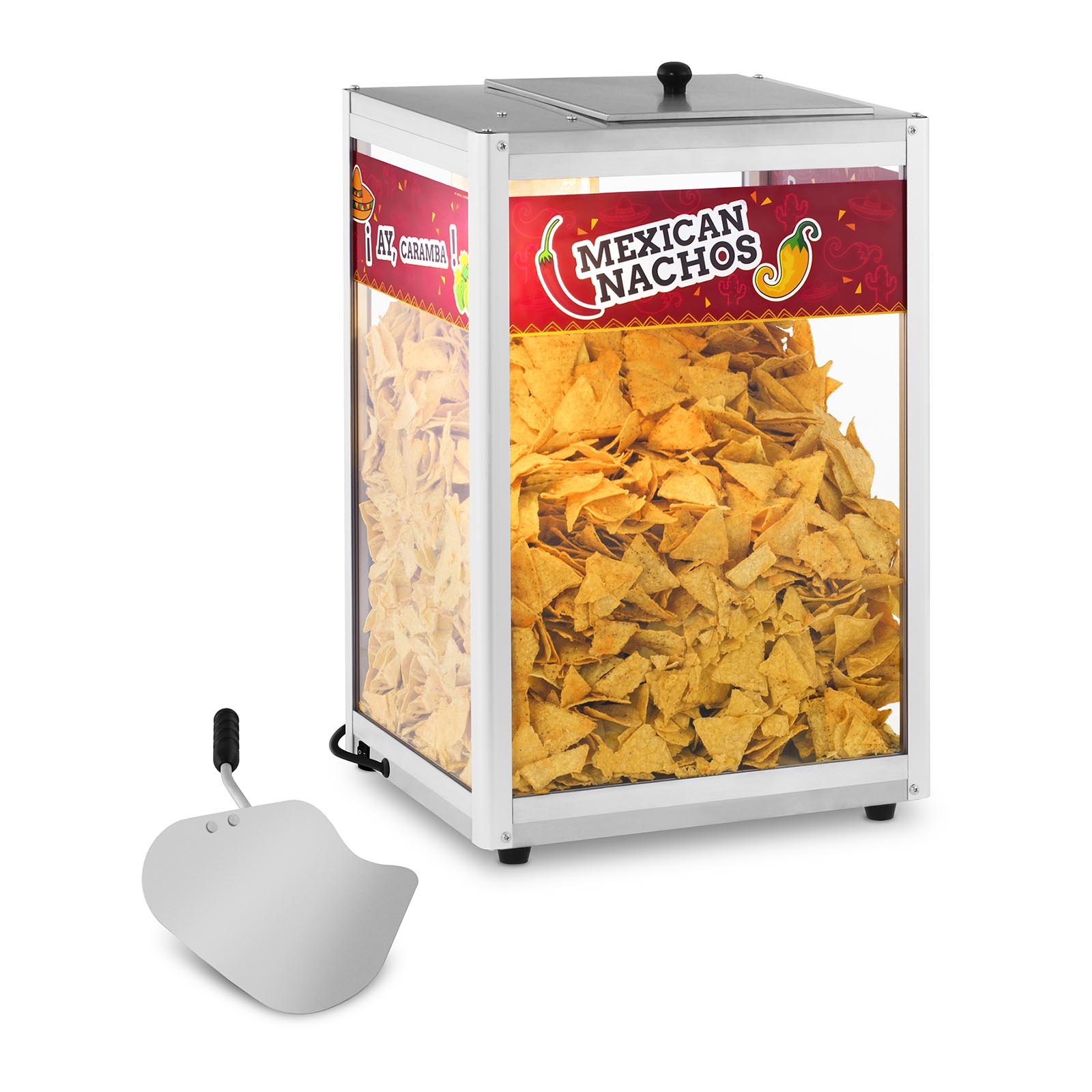 PODGRZEWACZ DO NACHOS ORZESZKÓW 40L LED + SZUFELKA Kod producenta 10010736