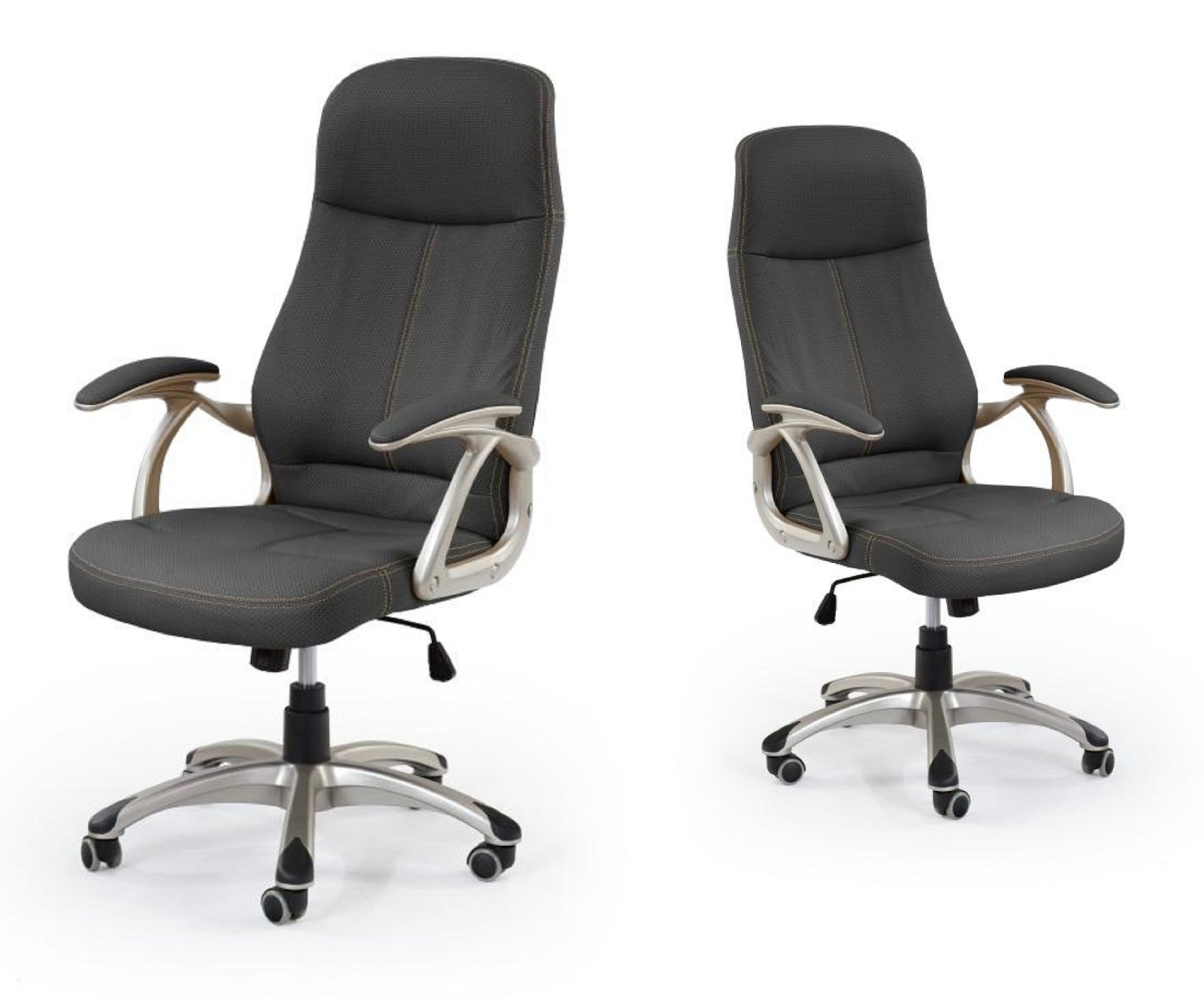 Biurowy fotel obrotowy Edison czrany