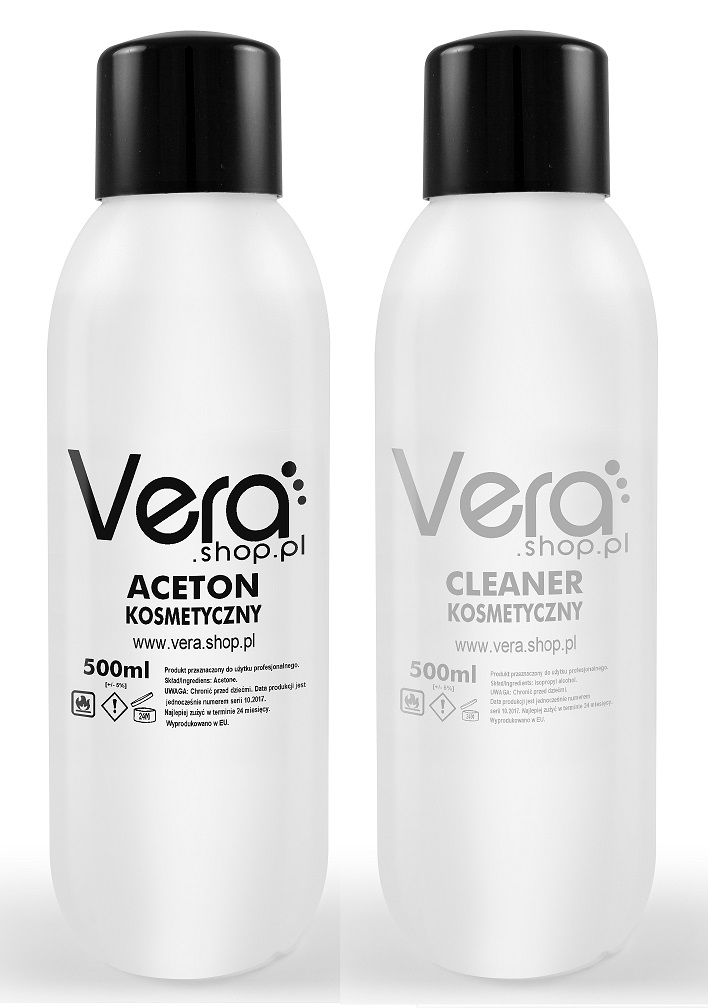VERA Cleaner 500ml + Aceton 500ml Extra Jakość