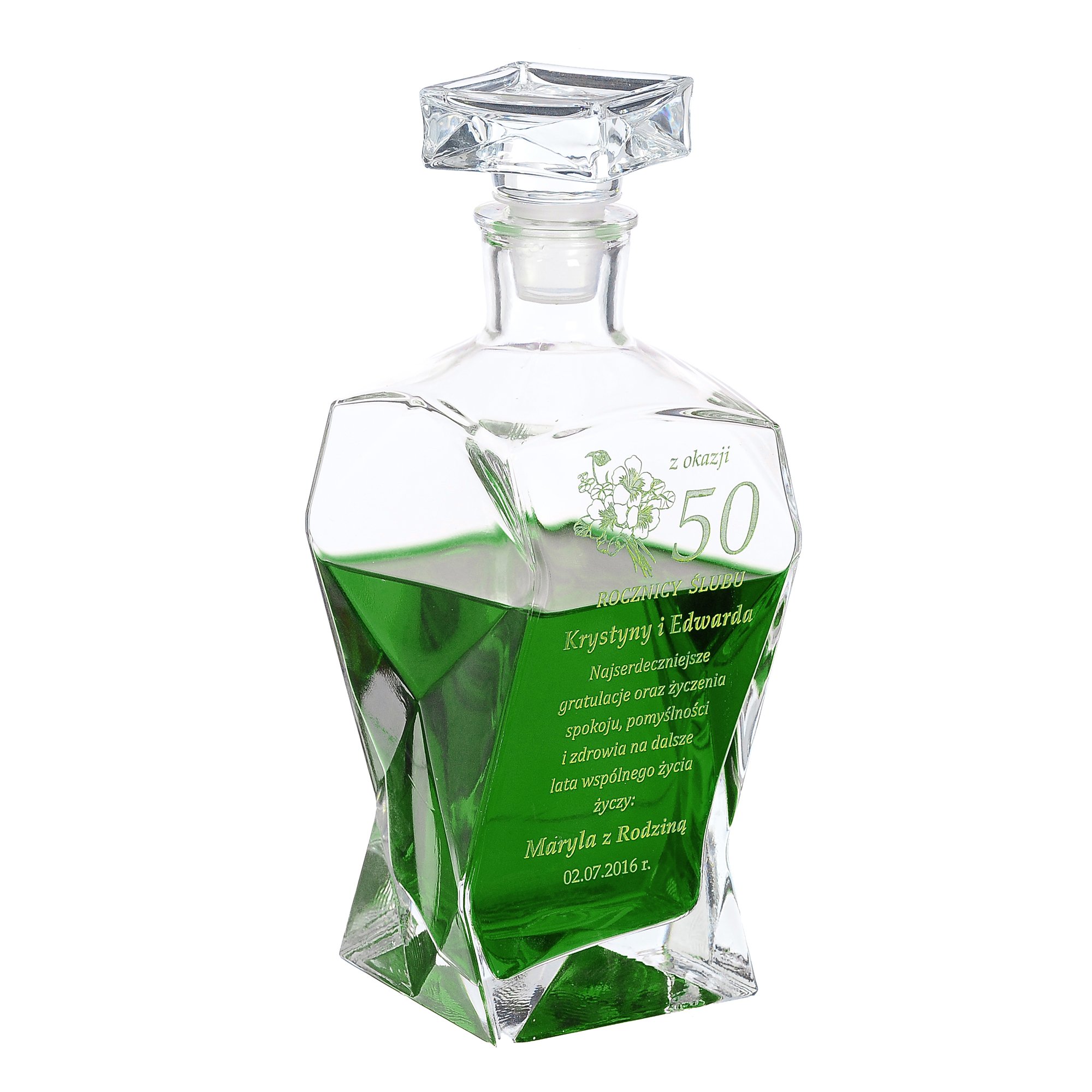 

Urodziny Jubileusz Rocznica 1-99 Karafka