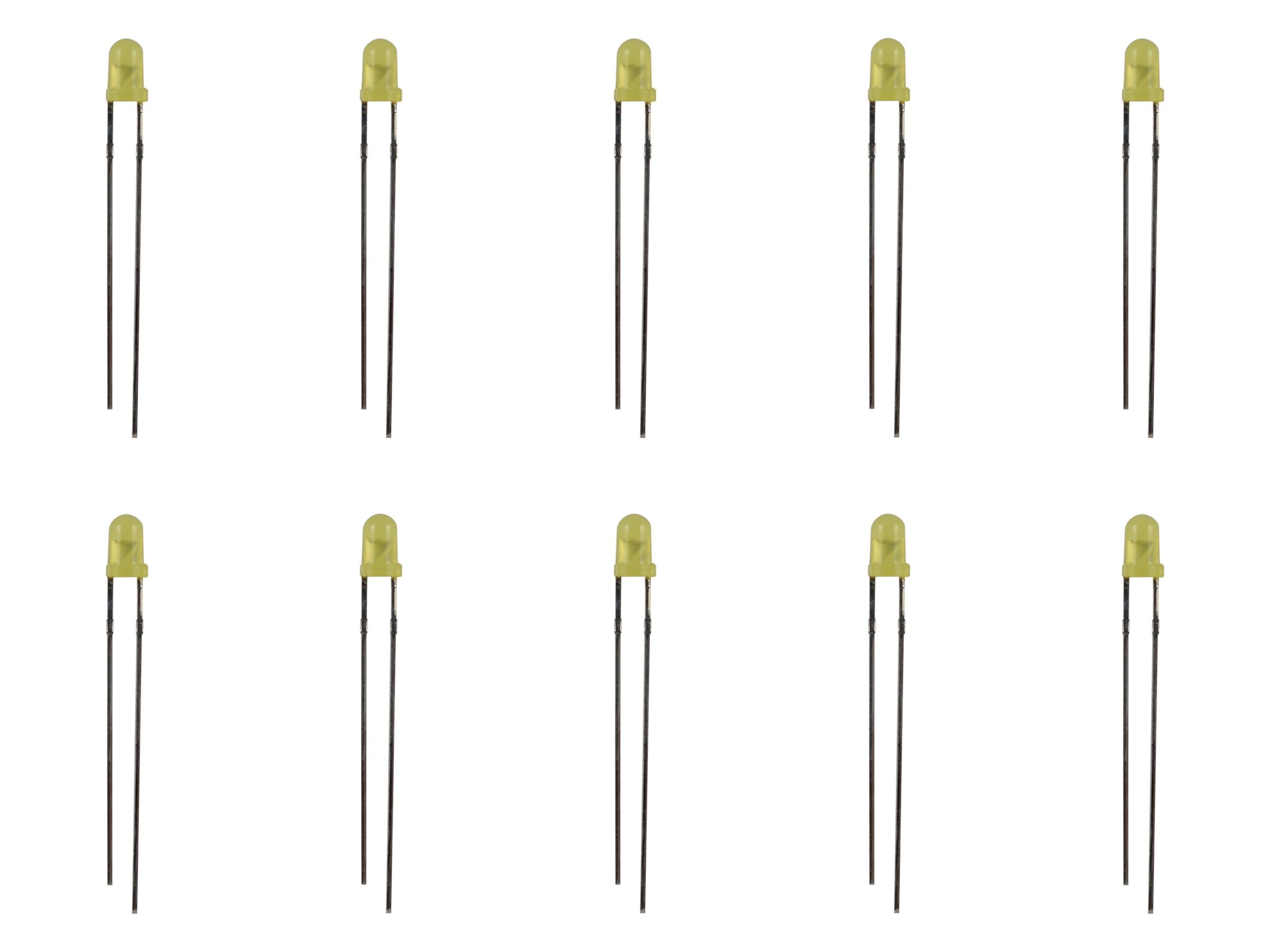 

Led 3mm żółta mat [10szt]