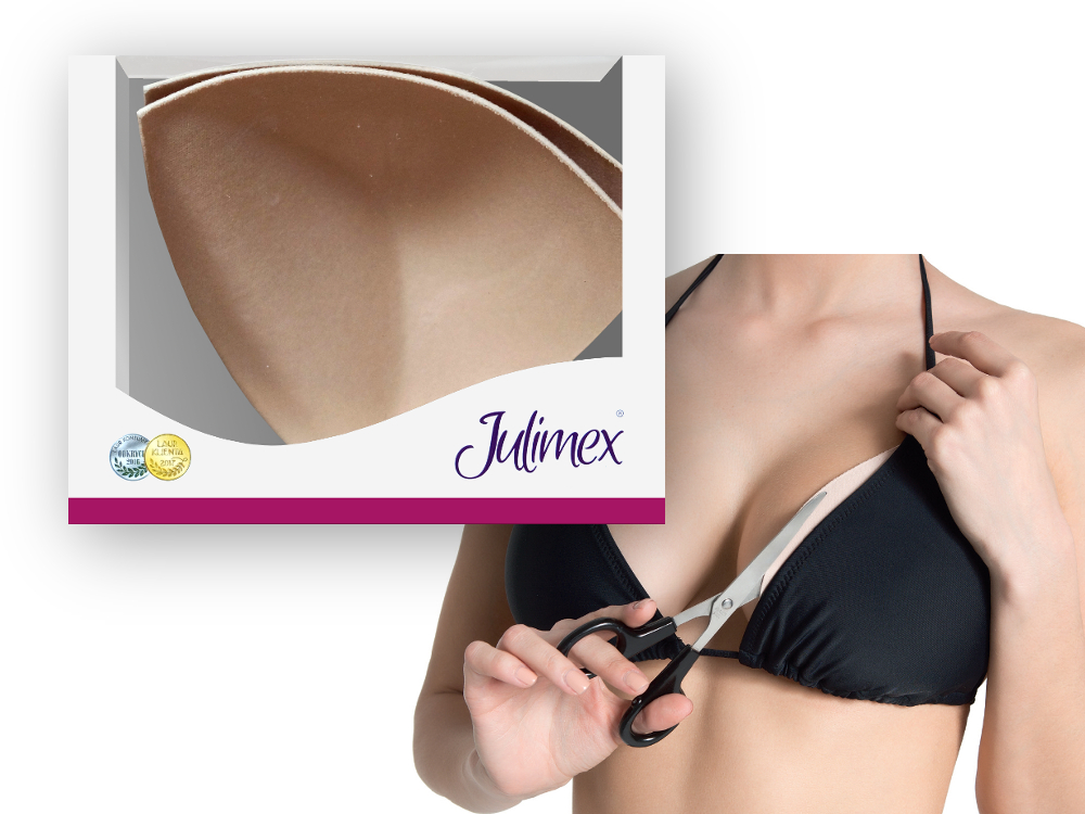 

Wkładki z Pianki bikini Push-Up Julimex WS-18 A/b