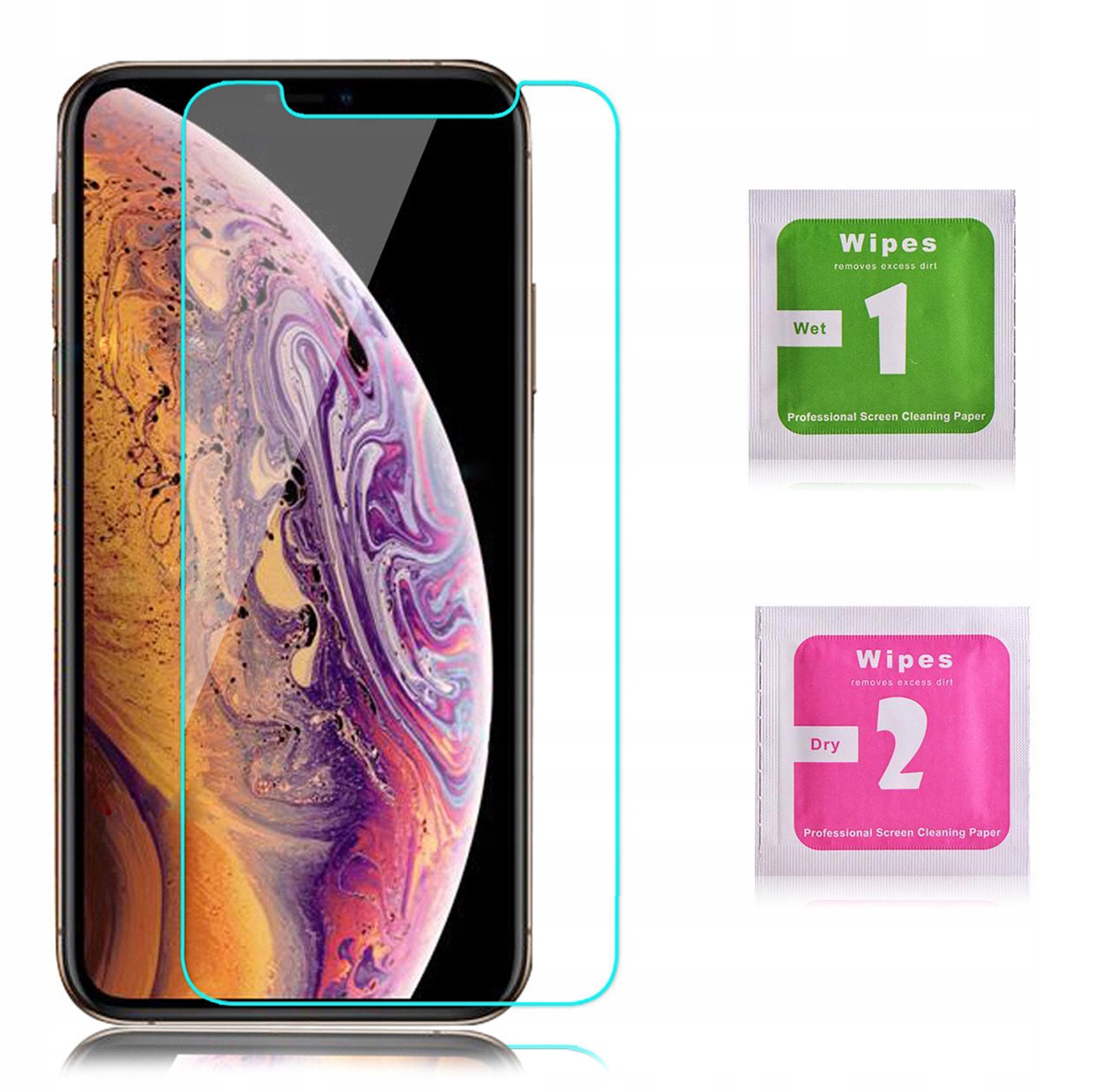 

Szkło Hartowane 9H do Apple iPhone Xs Max 6,5