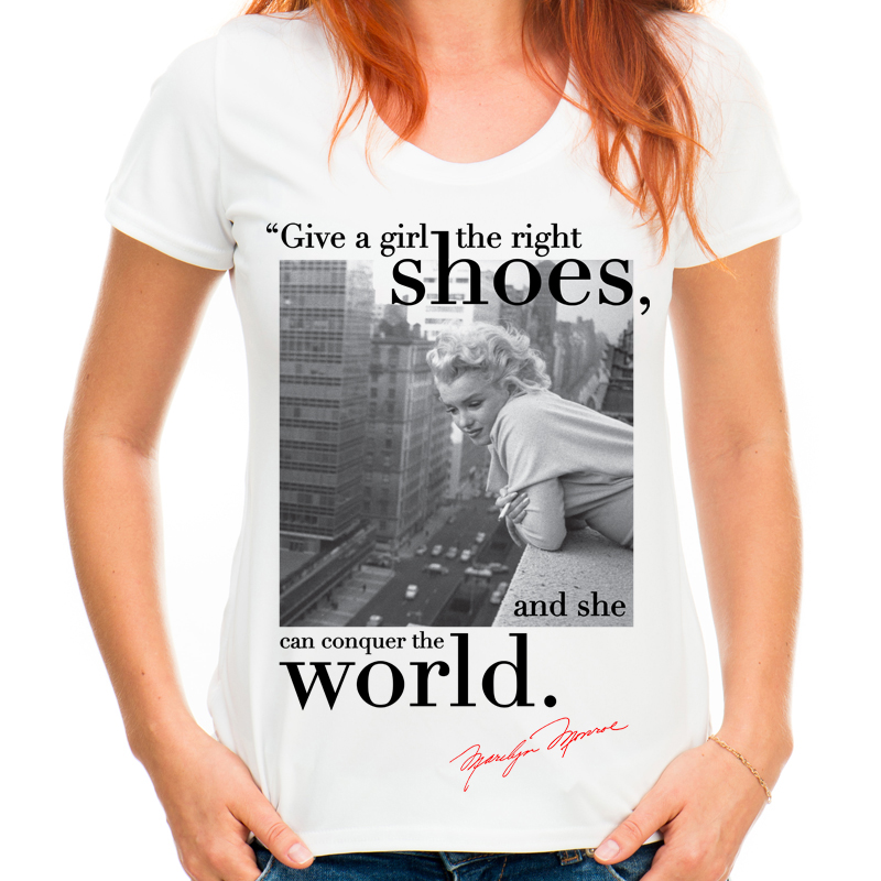 

Koszulka z Marilyn Monroe bluzka t-shirt Merlin -s