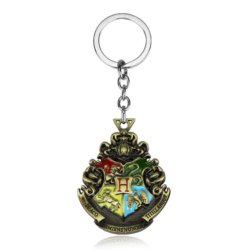 

Piękny Brelok Harry Potter Hogwart Brąz 24H Pl