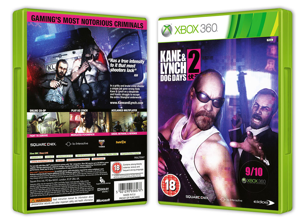 Kane and lynch 2 xbox outlet 360