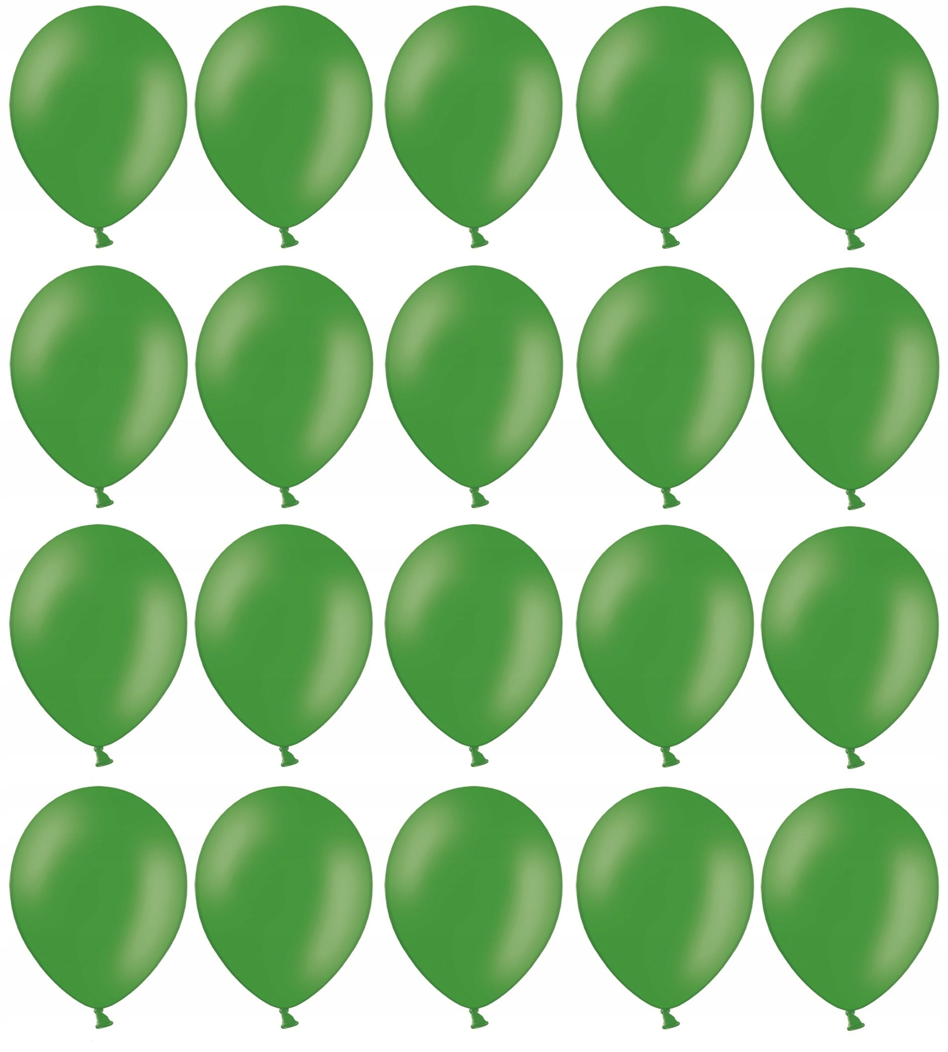 

Balony Ciemne Zielone 25cm Pastelowe 20szt na ślub