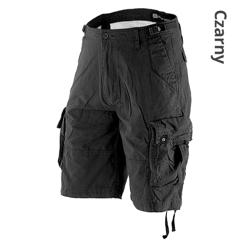 VINTAGE Spodenki Terrance M65 Bojówki Rip Stop M Wzór dominujący inny wzór