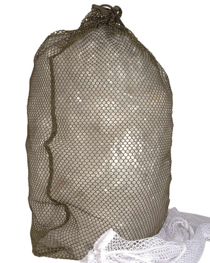 

Turystyczny Worek siatka na Pranie oliv Wojsko