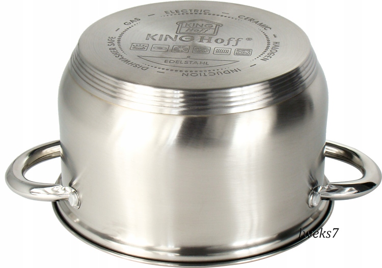 ZESTAW GARNKÓW STALOWE INDUKCYJNE KINGHOFF KH-4457 Marka Kinghoff