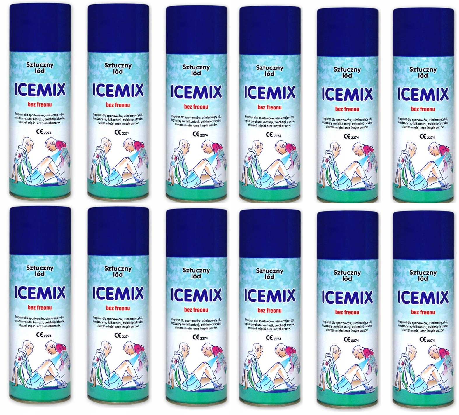 

Spray Chłodzący Icemix Lód Sztuczny 400 X 12