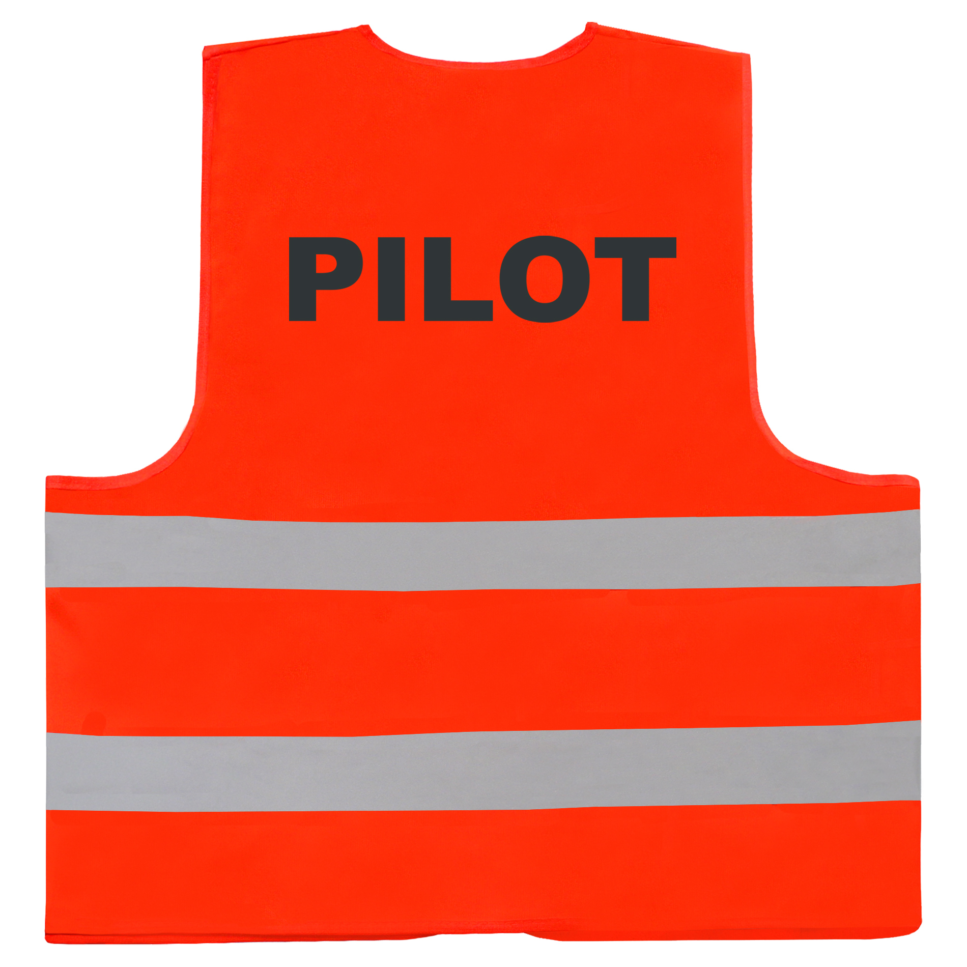 

Odblaskowa Kamizelka Pomarańczowa Nadruk Pilot L