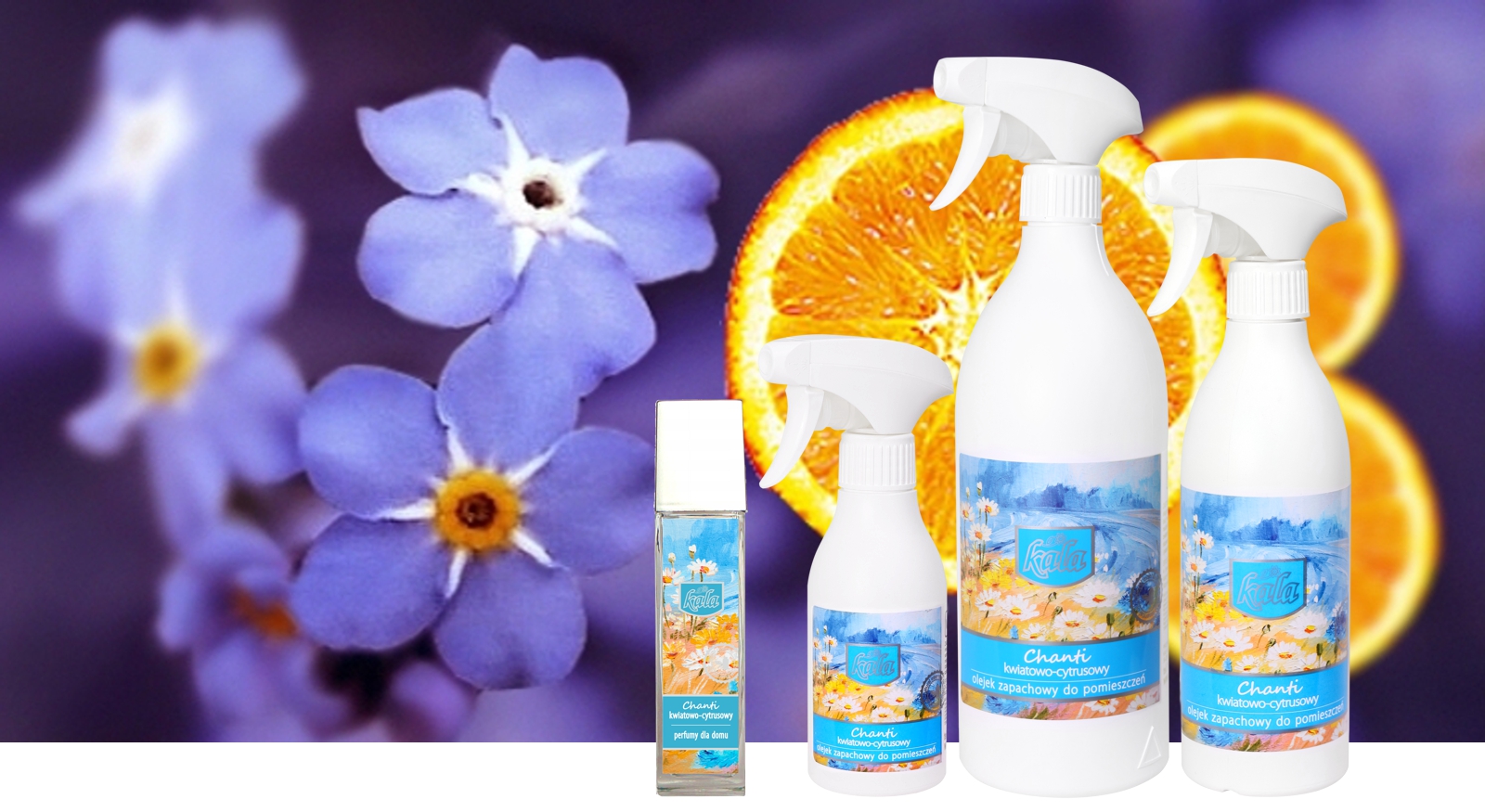 KALA Chanti olejek zapach Kwiatowo-cytrusowy 100ml Marka Kala