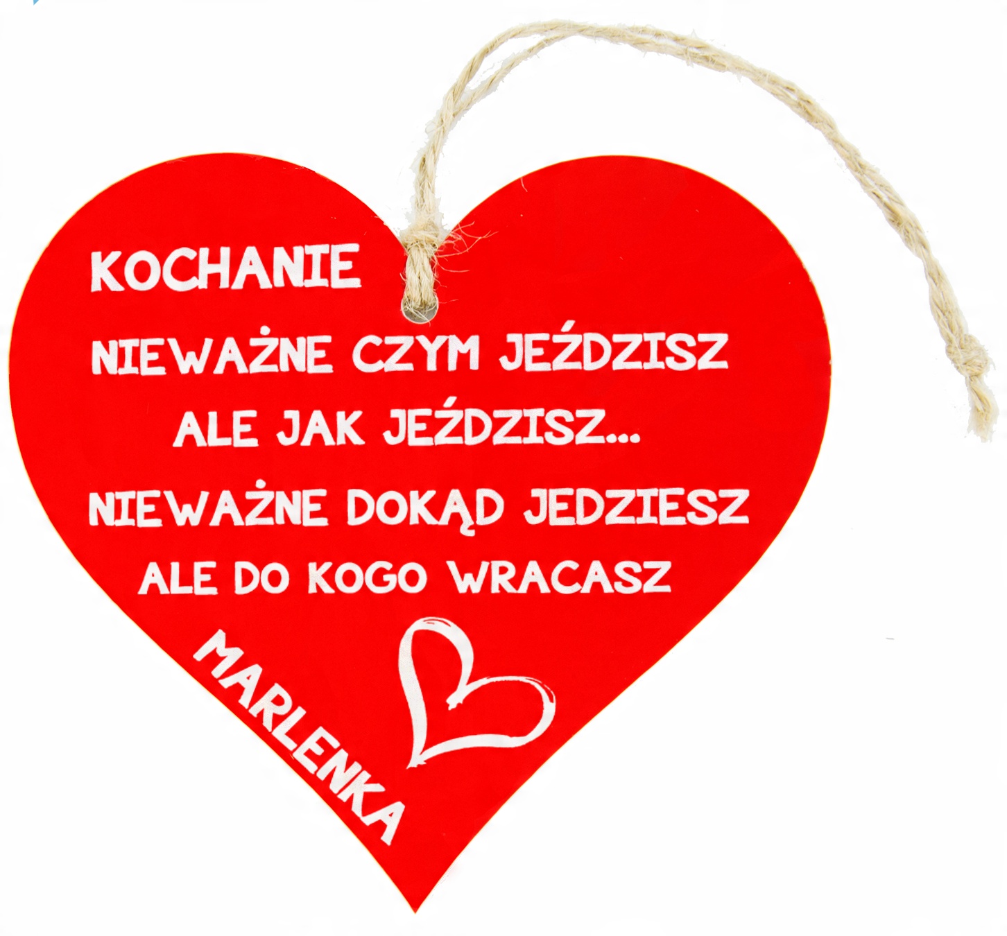 

Zawieszka Do Auta Z Grawerem Dla Chłopaka Męża