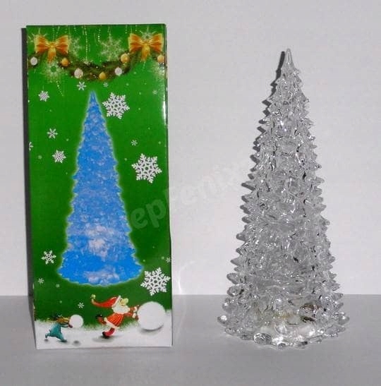 ŚWIECĄCA CHOINKA LED 22cm - OZDOBA ŚWIĄTECZNA (R3) Kod producenta 12