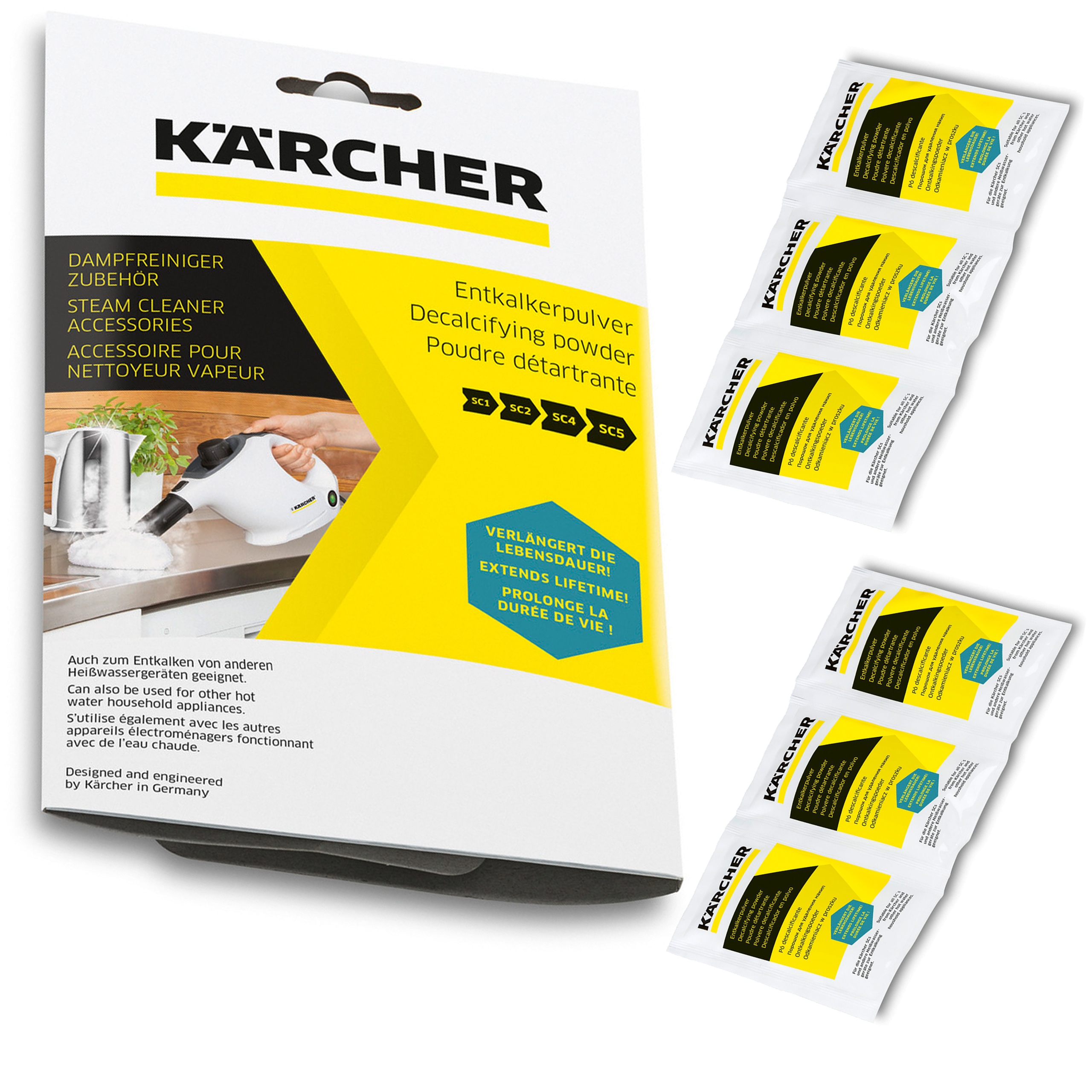 

Karcher Odkamieniacz Do Parownic W Proszku 6x17g