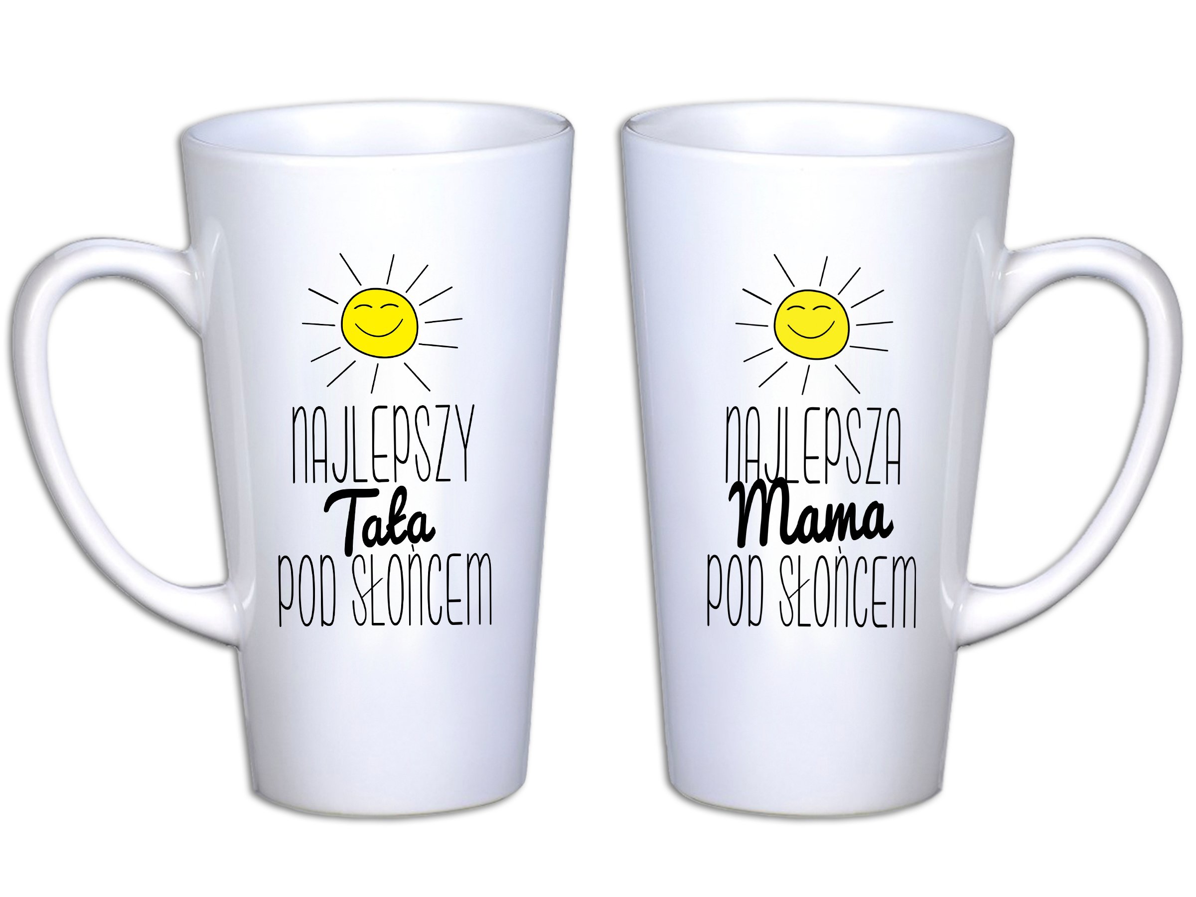 

Kubki Latte Z Nadrukiem Dla Rodziców Wzory 450ml