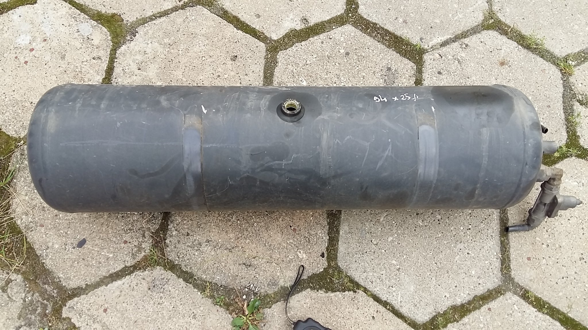 ACTROS AXOR воздушный бак 40L 95x25 fi Alumin