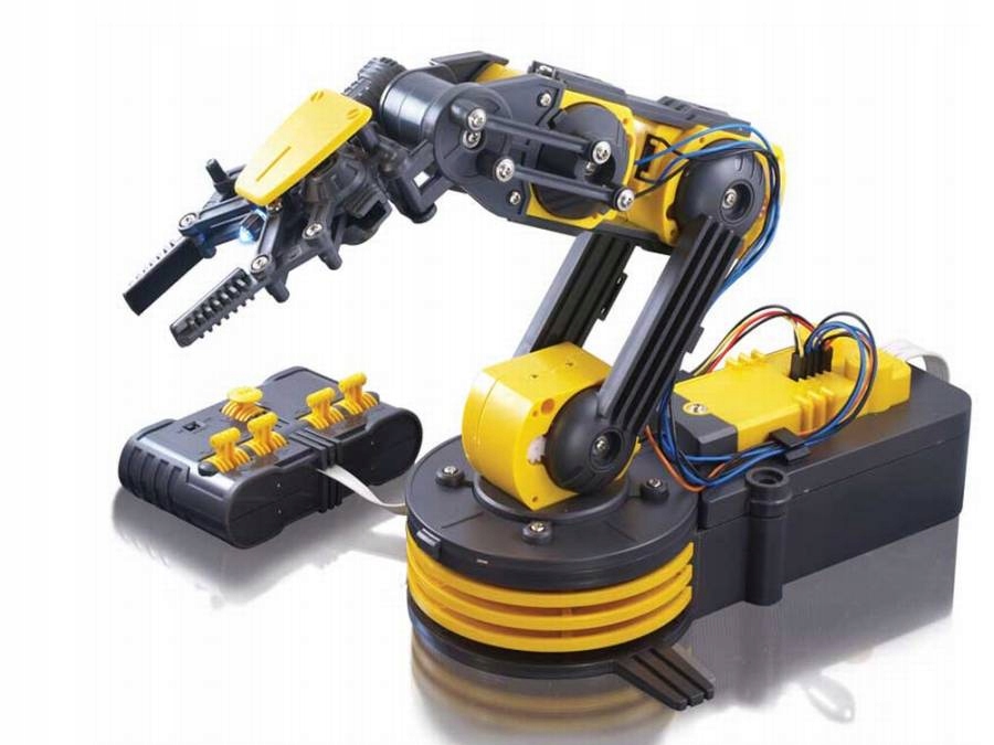 KSR10 Ręka ramię robota robotic arm ZRÓB TO SAM ! Baterie 4 x LR20C