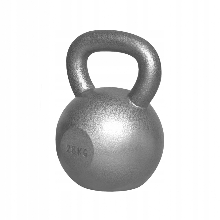 

Kettlebell żeliwny 28 kg hantel kula Gorilla Sport