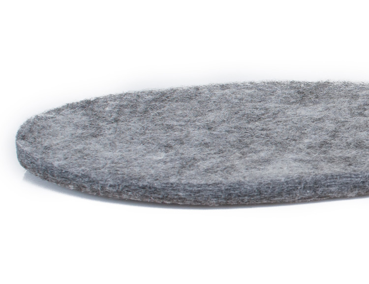 Wkładki Filcowe do Butów dla Dzieci Filc 6mm r.43 Kolor szary