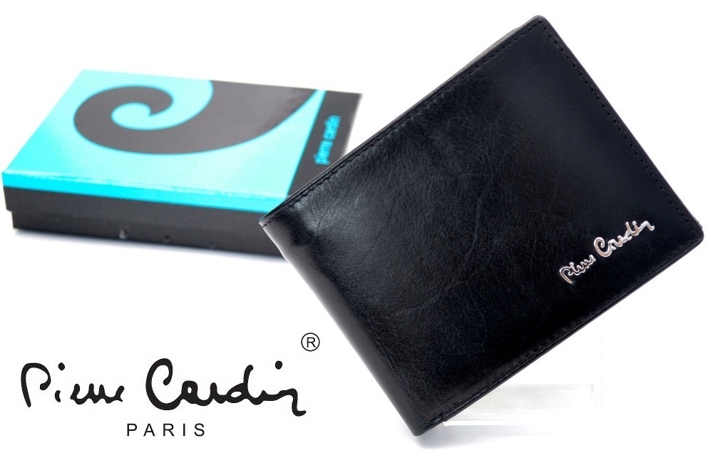 

Pierre Cardin 910-L skórzany portfel męski New