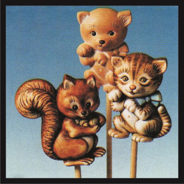 KOT WIEWIÓRKA FORMA FOREMKA DO ODLEWÓW GIPSOWYCH EAN (GTIN) 4007541370551