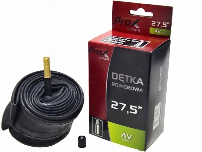 

Dętka ProX 27,5x1,95-2,125 650B Av 48 samochodowy
