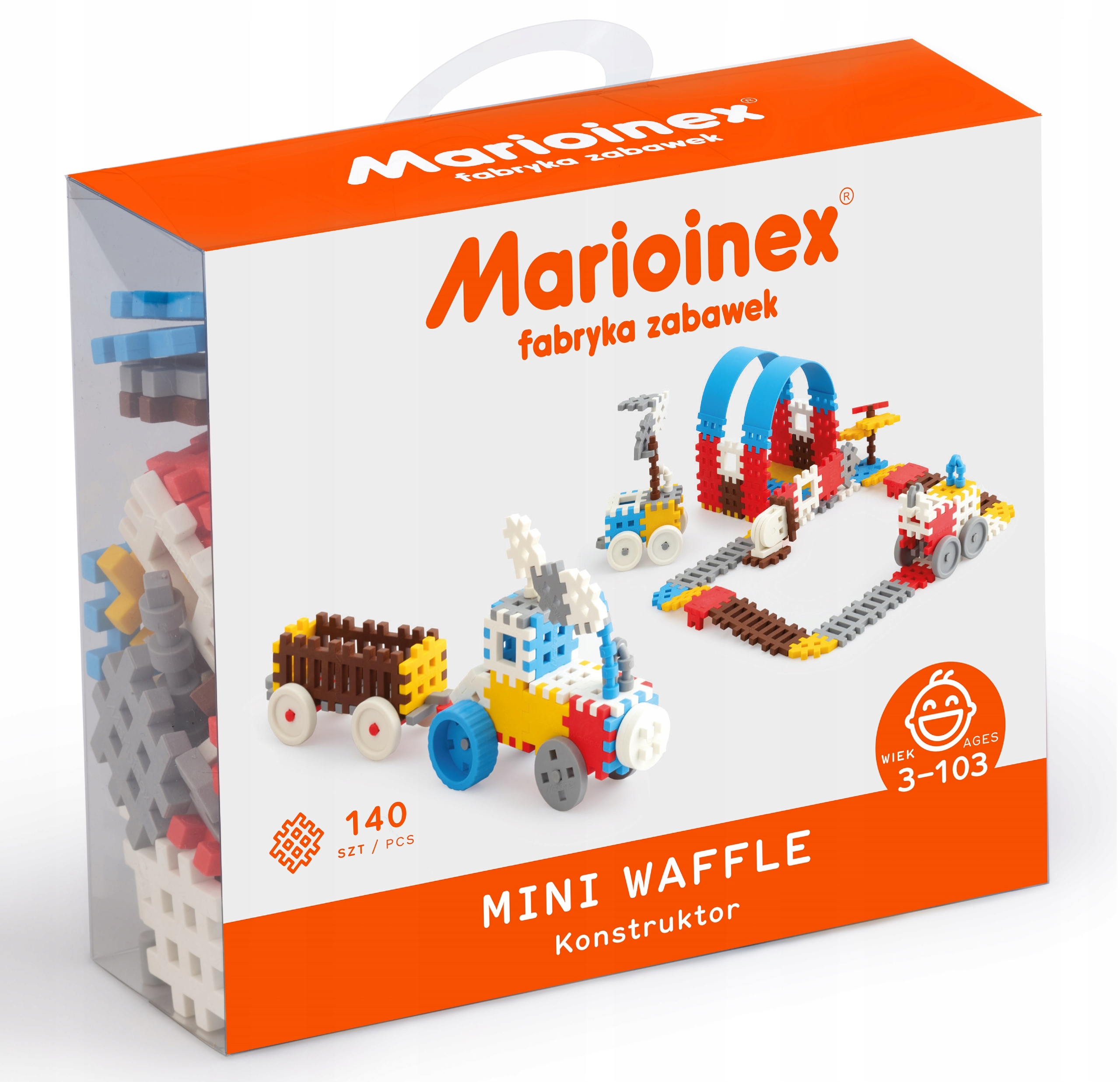 

Mini Wafle Konstruktor Chłopiec 140 elementów