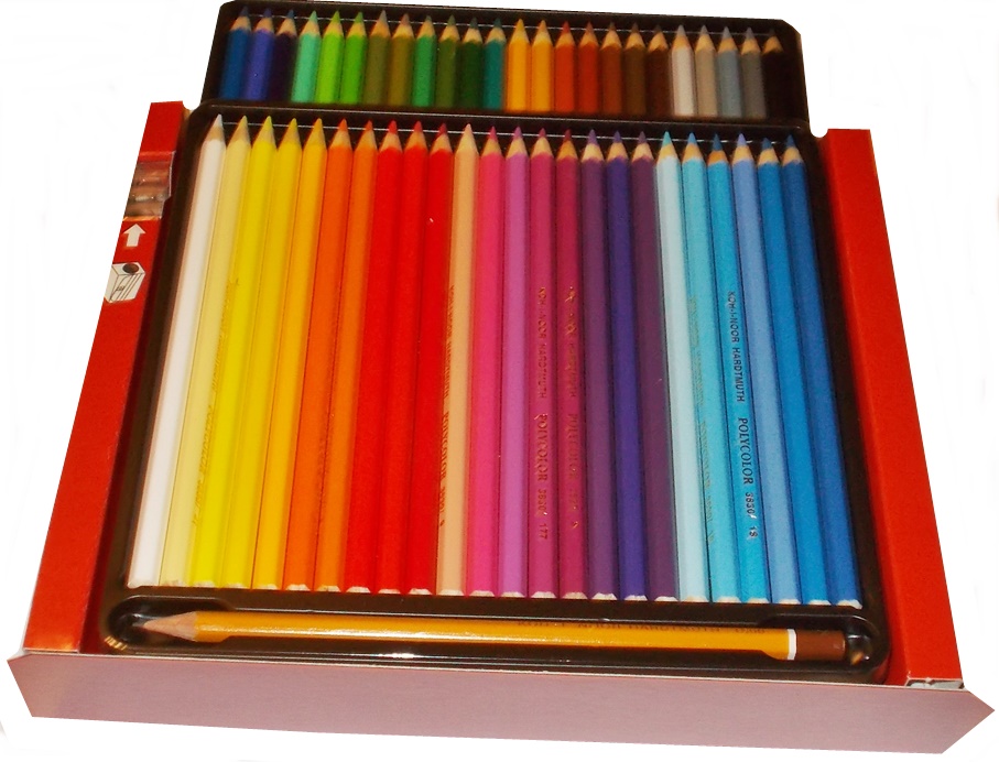 KREDKI POLYCOLOR 48 KOLORY KOH-I-NOOR 3836 karton Liczba sztuk w zestawie 48 szt.