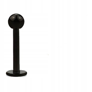 

Labret anodyzowany z kulką 6 mm czarny